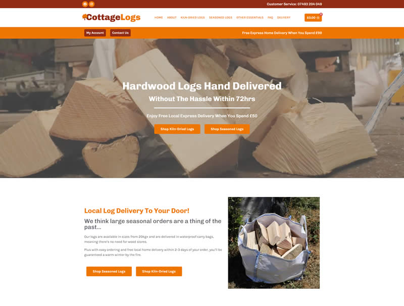 cottage logs
