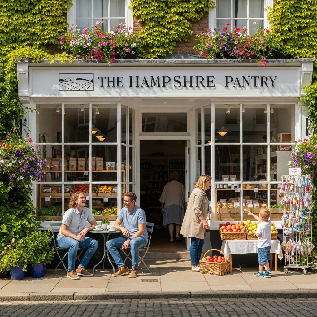 Local Hampshire business storefront representing community engagement and local SEO strategies