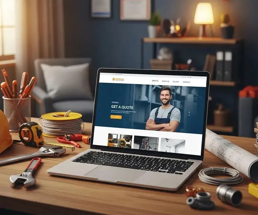 Professional Website Design for Tradesmen & Contractors